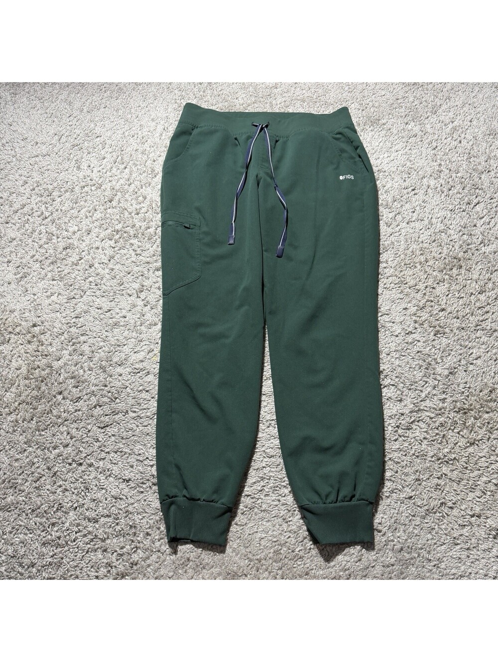 Figs Zamora Jogger Scrub Pant Limited Edition Forest Green Size Women’s Large